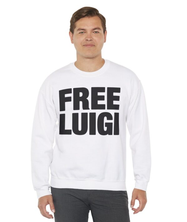 Free Luigi Crewneck Sweatshirt US