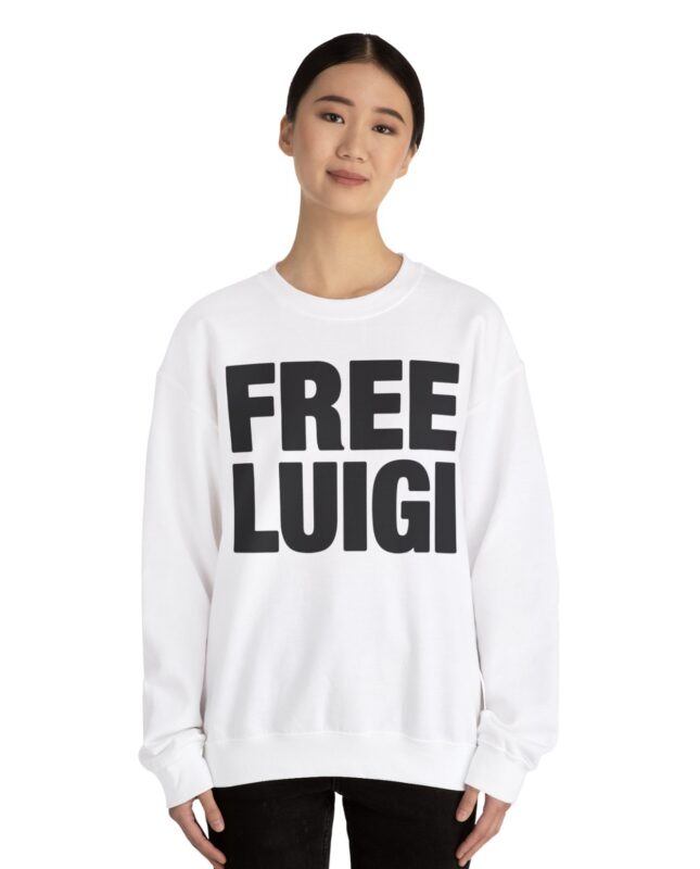 Free Luigi Crewneck Sweatshirt US