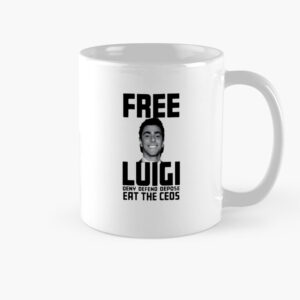 Free Luigi Deny Defend Depose Eat The Ceos Mug