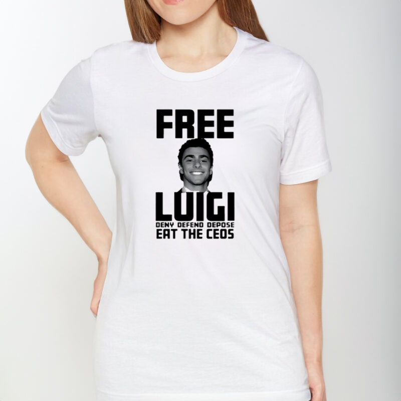 Free Luigi Deny Defend Depose Eat The Ceos shirt1