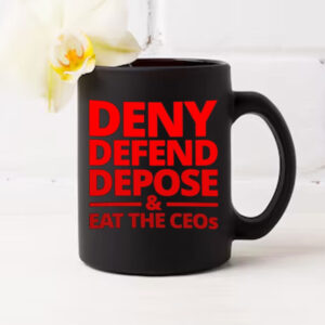 Free Luigi Deny Defend Depose Eat the CEOs Mugs