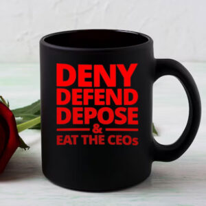 Free Luigi Deny Defend Depose Eat the CEOs Mugs