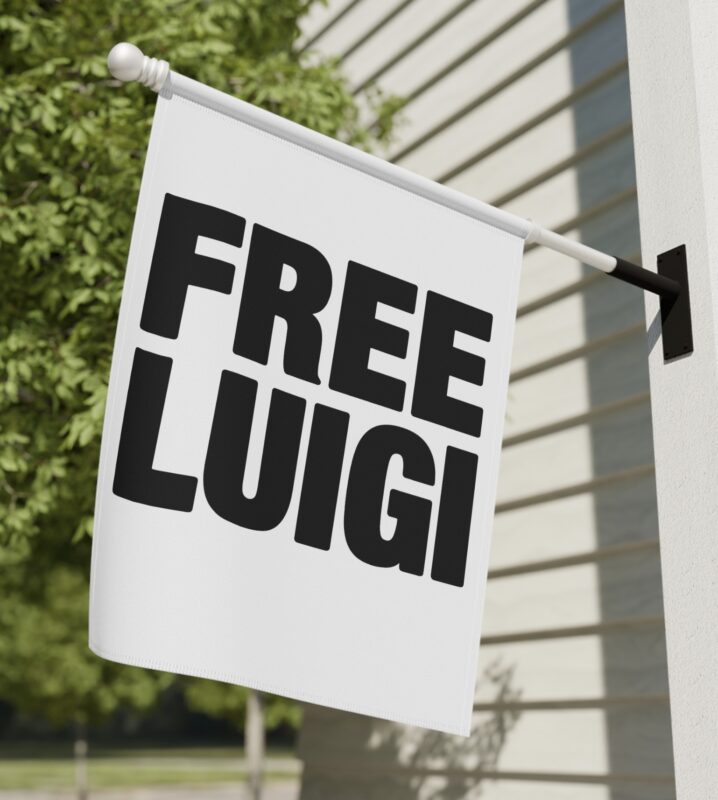 Free Luigi Flag