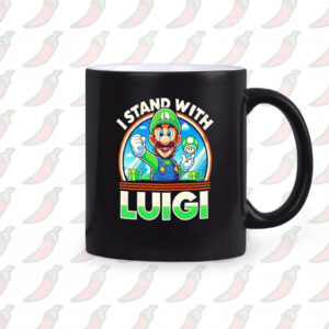 Free Luigi I stand with Luigi Mug1