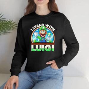 Free Luigi I stand with Luigi T-Shirts1