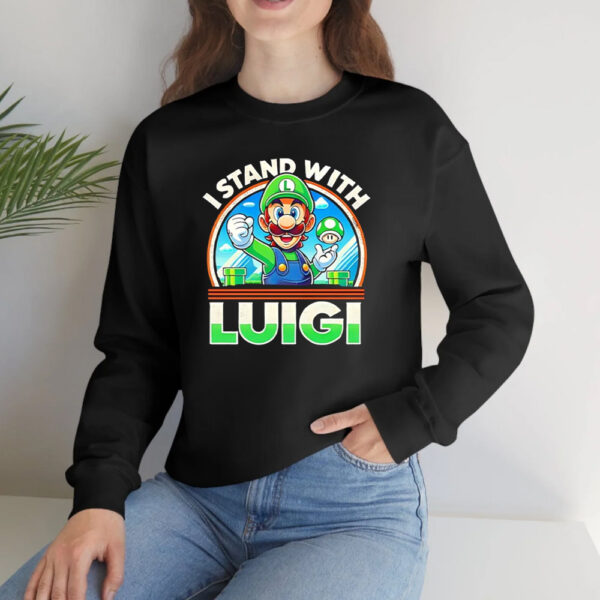 Free Luigi I stand with Luigi shirts1