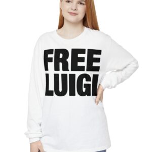 Free Luigi Long Sleeve T-Shirt