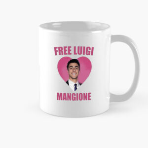 Free Luigi Mangione 2024 Mugs