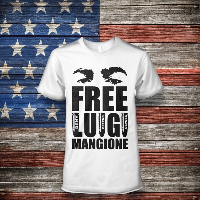 Free Luigi Mangione Deny Defend Depose T Shirt