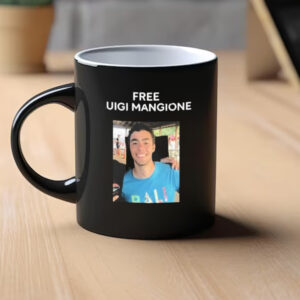 Free Luigi Mangione Face, Mug