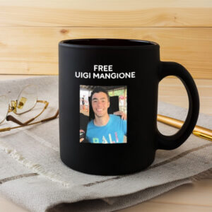 Free Luigi Mangione Face, Mug3