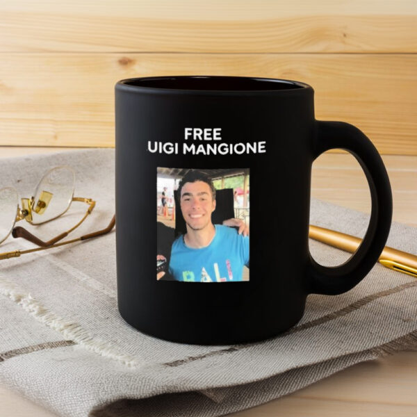 Free Luigi Mangione Face, Mug3