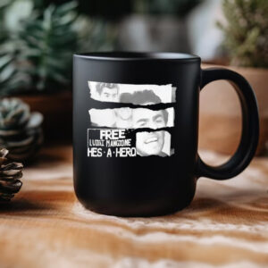 Free Luigi Mangione Hes-a-Hero Mug3