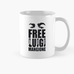 Free Luigi Mangione Mug, Free Luigi Mug