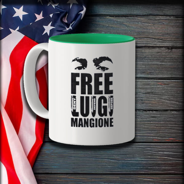 Free Luigi Mangione Mug, Free Luigi Mug1