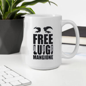 Free Luigi Mangione Mug, Free Luigi Mug2