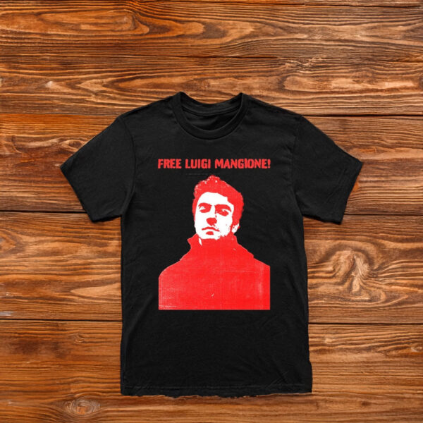 Free Luigi Mangione Red Shirt