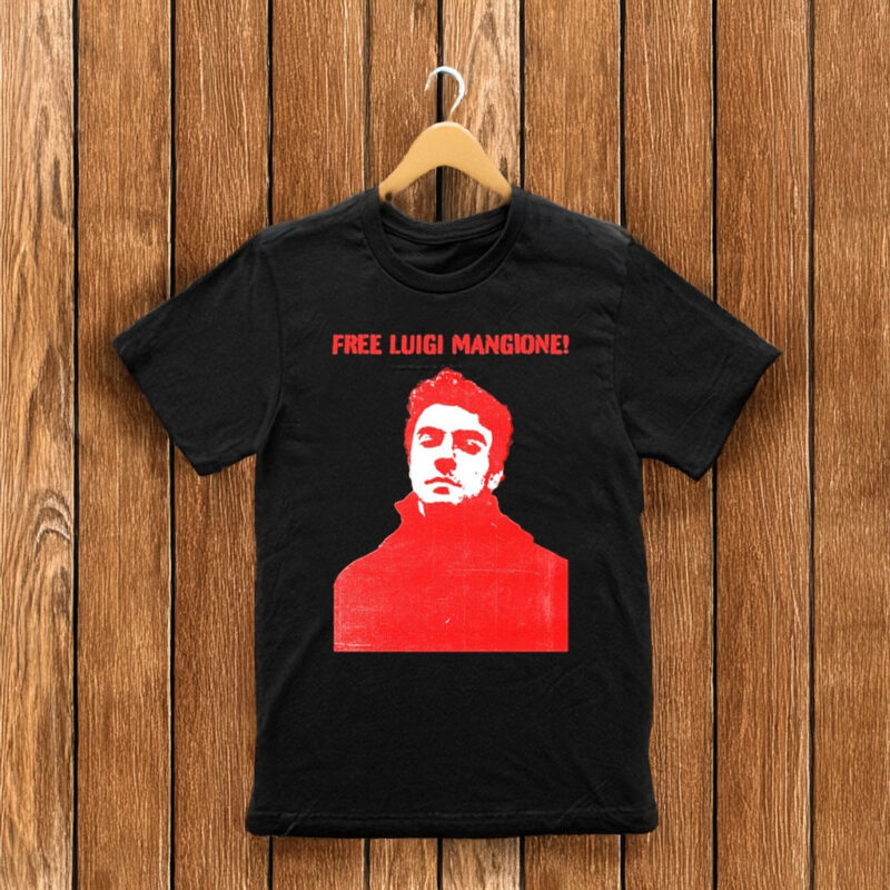 Free Luigi Mangione Red Shirt