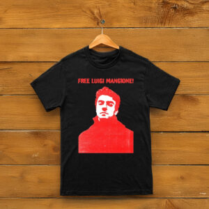 Free Luigi Mangione Red Shirt