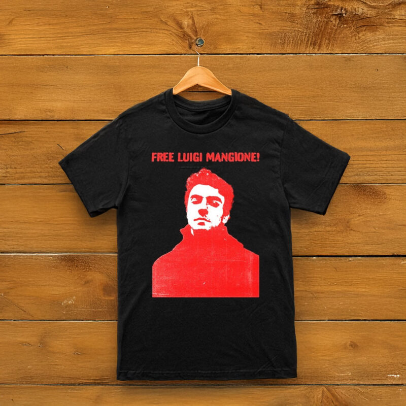 Free Luigi Mangione Red Shirt