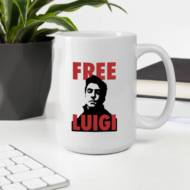 Free Luigi Mangione Stand Out With This Bold Mug2