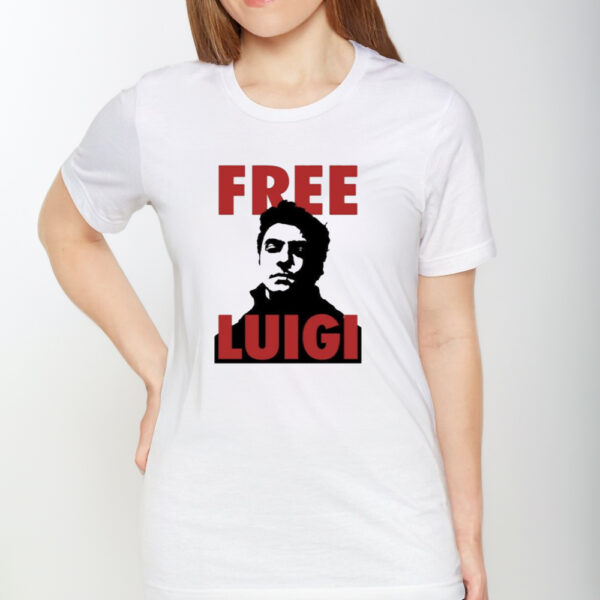 Free Luigi Mangione Stand Out With This Bold Shirts1