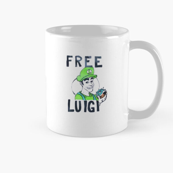 Free Luigi Mangione cartoon Mug