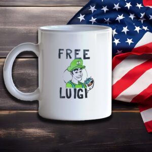 Free Luigi Mangione cartoon Mug3