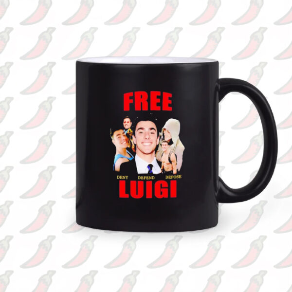 Free Luigi Mangione deny defend depose Mugs1