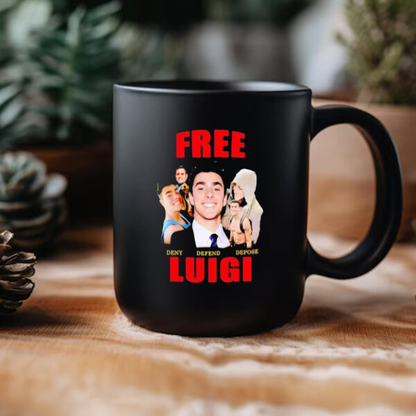 Free Luigi Mangione deny defend depose Mugs2