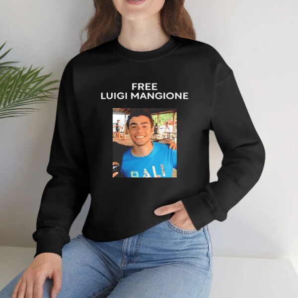 Free Luigi Mangione face shirts1