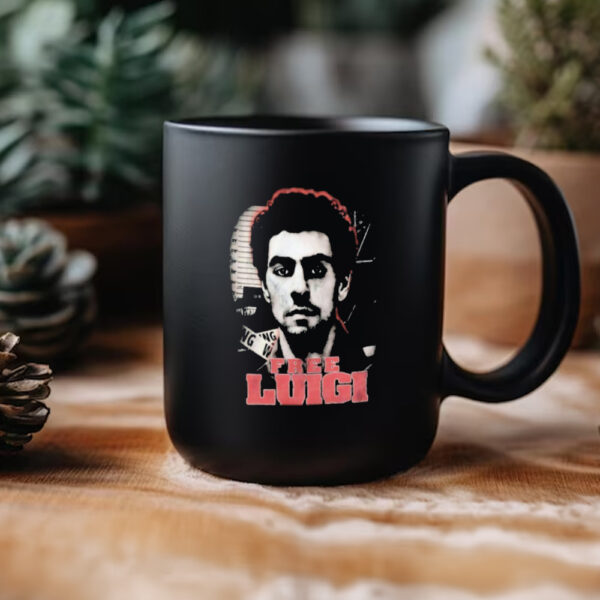 Free Luigi Mangione mugshot vintage Mug3