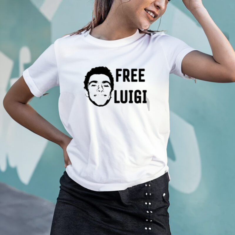 Free Luigi Shirt-Unisex T-Shirts3