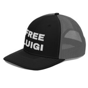 Free Luigi Snapback Trucker Cap