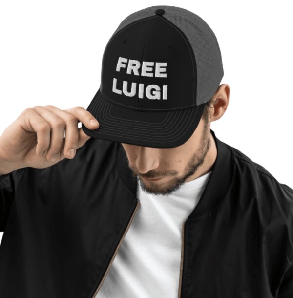 Free Luigi Snapback Trucker Cap