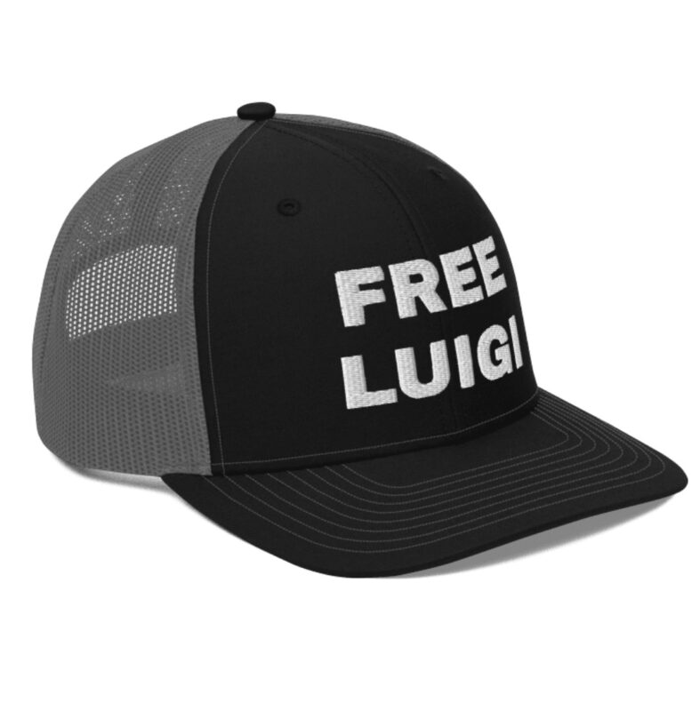 Free Luigi Snapback Trucker Cap