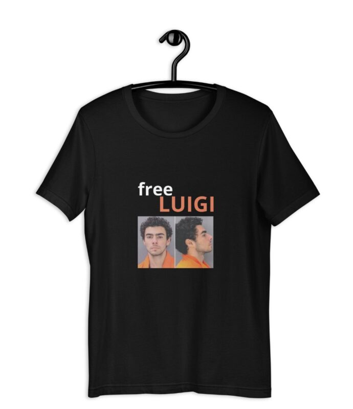 Free Luigi T-Shirt – Honor a Modern-Day Hero