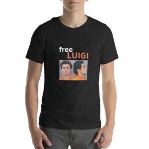 Free Luigi T-Shirt – Honor a Modern-Day Hero