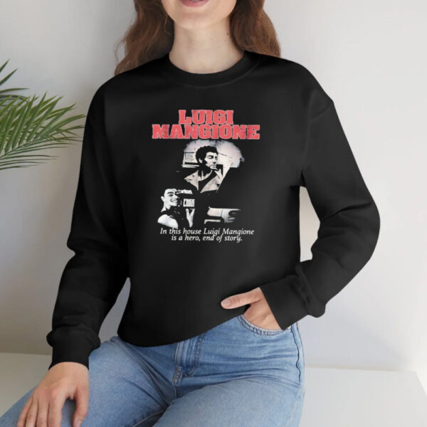 Free Luigi in this house Luigi Mangione is a hero end of story retro shirt