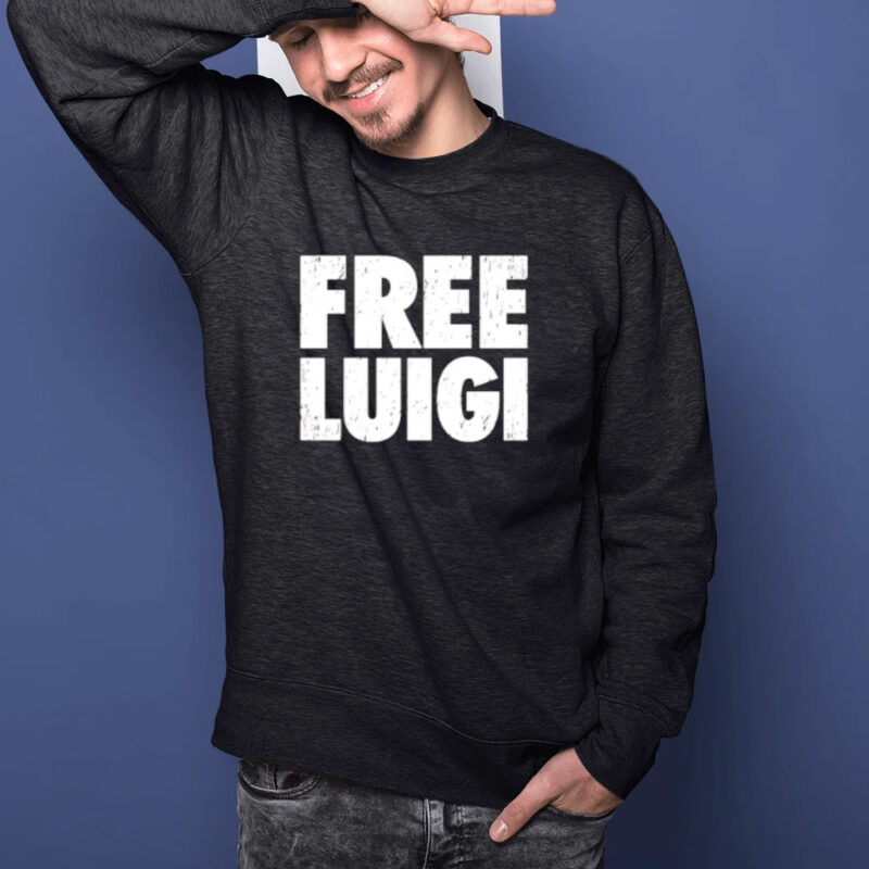 Free Luigi retro shirt3