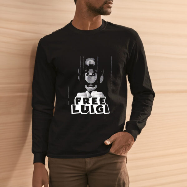 Free Luigi x Mario Mugshot shirt2