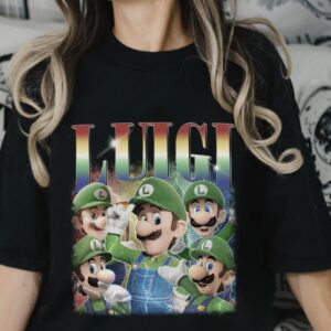 Free Super Mario Luigi T-Shirt