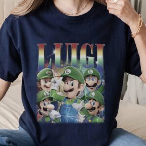 Free Super Mario Luigi T-Shirt