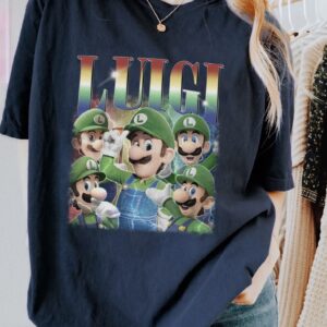 Free Super Mario Luigi T-Shirt