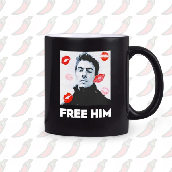 Funny Luigi Mangione Free Him Mug1