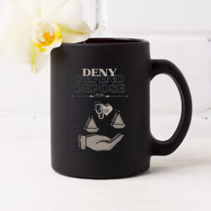 Health Insurance Consumer Protection, Anti-Capitalist, Deny Defend Depose Mug