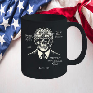 Healthcare CEO ,Healthcare Activism ,Profit Over People ,Deny Defend Depose Mug