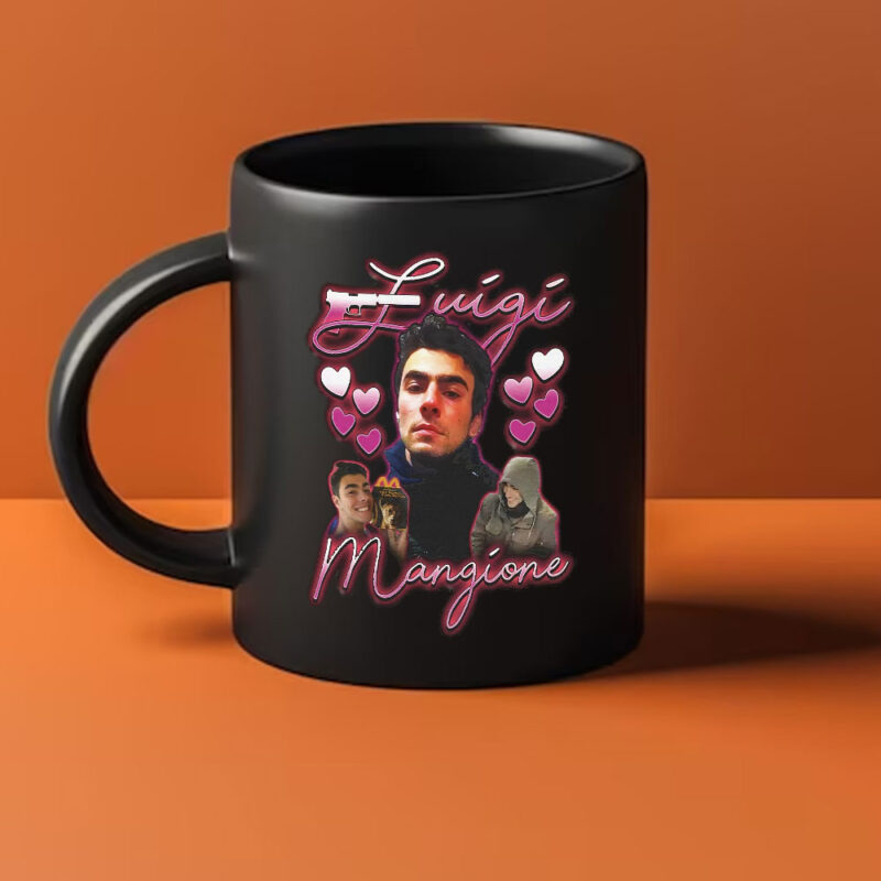 Heart Free Luigi Mangione Mug