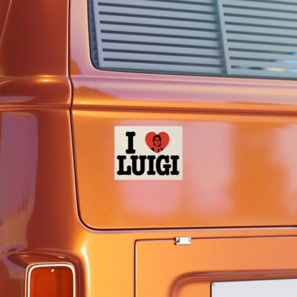 I LOVE LUIGI Sticker1