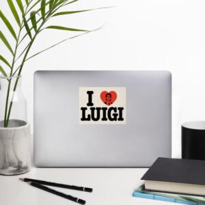 I LOVE LUIGI Sticker2